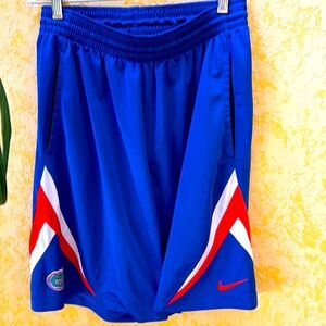 Florida Gators Nike Blue and Orange Athletic Shorts S